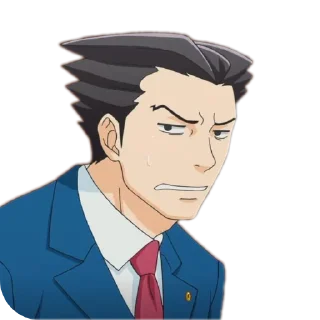 Sticker from Phoenix Wright