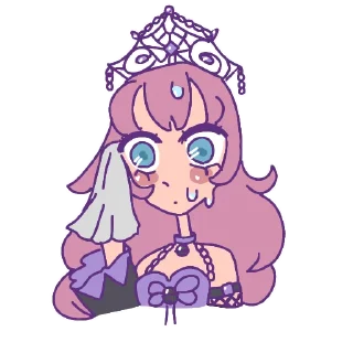 😰 emoji Royale high sets Telegram sticker 13 of 14