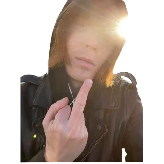 🖕 emoji пм Telegram sticker 19 of 24