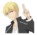 👋 emoji Fate Stay Night Telegram sticker 11 of 40