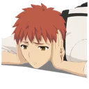 😔 emoji Fate Stay Night Telegram sticker 6 of 34