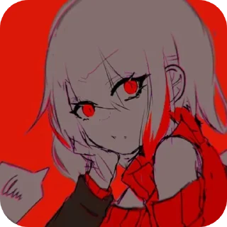 🔥 emoji ⚫Story fell Chara🔴 @chara_undertale9 Telegram sticker 10 of 52