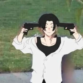 🔫 emoji Деградация 1 Telegram sticker 11 of 120