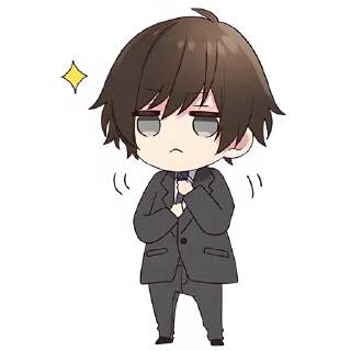 😉 emoji Менхера-кун Telegram sticker 21 of 40