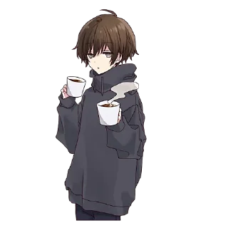 🥱 emoji Менхера-Кун Telegram sticker 22 of 97