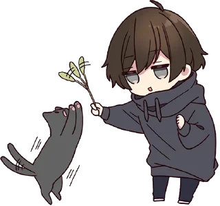 ☺ emoji Менхера-кун 5 @nyasticks Telegram sticker 15 of 38