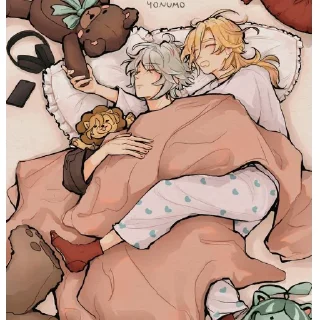 😴 emoji Кавех и Аль Telegram sticker 20 of 48