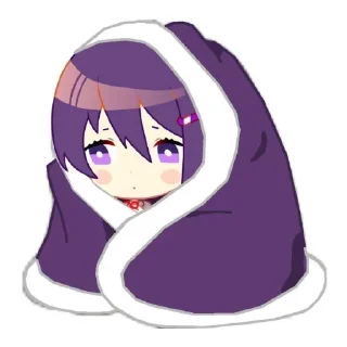 👄 emoji Yuri! @Buzzybuzzy_cutecute Telegram sticker 24 of 57