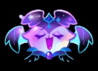 🌟 emoji black sugar swan cookie Telegram sticker 8 of 17
