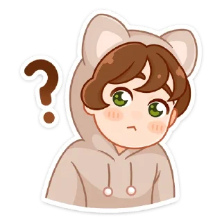 ❓ emoji Пичи и Шоко :: @stickroom Telegram sticker 21 of 48