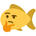 Sticker from Thinking Face