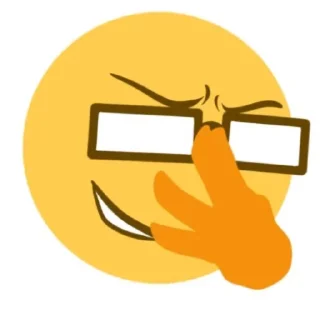 🤓 emoji 😙 Telegram sticker 10 of 80