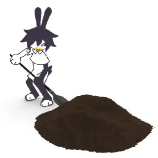 🧏‍♂ emoji Хьюшка шлюшка @SozdaiStickeriBot Telegram sticker 24 of 38