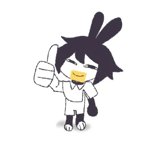 👍 emoji Хьюшка шлюшка @SozdaiStickeriBot Telegram sticker 10 of 38