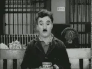 🩶 emoji 🩶 Charlie Chaplin | GIF | Telegram sticker 5 of 85