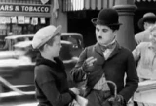 🩶 emoji 🩶 Charlie Chaplin | GIF | Telegram sticker 18 of 85
