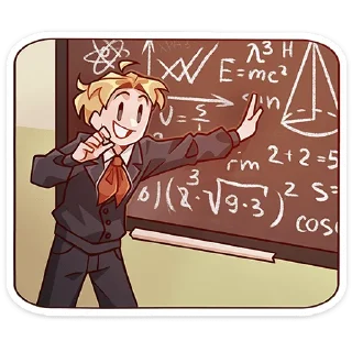 🤓 emoji Школьник Владик @Nyasticks Telegram sticker 18 of 49