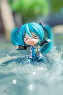🌟 emoji HatsuneMiku Telegram sticker 17 of 53