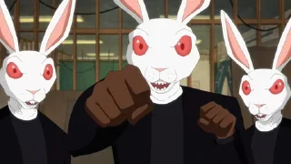 🐰 emoji screen shenanigans two Telegram sticker 14 of 68