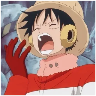 🍔 emoji Luffy by @mkldaaa Telegram sticker 8 of 30