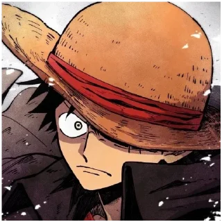 🍔 emoji Luffy by @mkldaaa Telegram sticker 20 of 30