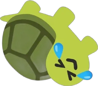 🐢 emoji A TURTLE PRO 🐢 Telegram sticker 6 of 32