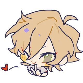 ❤️ emoji KR Enstars Telegram sticker 23 of 32
