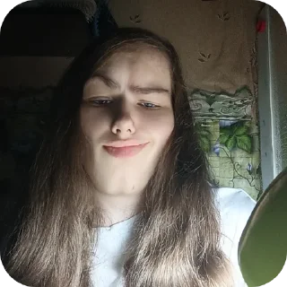 😏 emoji Алина Чипалина Telegram sticker 13 of 69