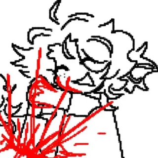 🔪 emoji масяня разрушительница💥 Telegram sticker 16 of 69