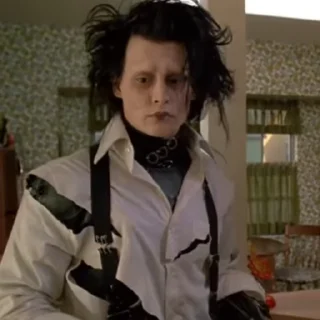 🌟 emoji edward scissorhands✂️ Telegram sticker 19 of 41