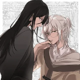 💘 emoji Edward×Workner(SHIP!!) Telegram sticker 18 of 50