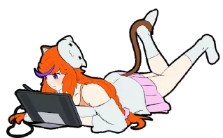 🌟 emoji Неко і Кіцуне Telegram sticker 9 of 50