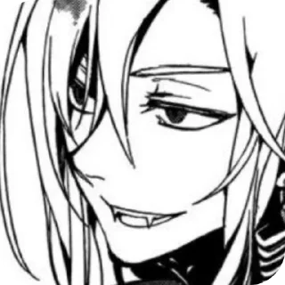 🙂 emoji Seraphim of the end @sticersallfd Telegram sticker 13 of 31