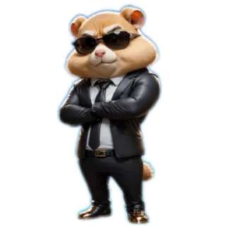 🧸 emoji Hamster Combat Telegram sticker 16 of 18