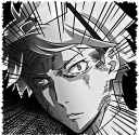 😨 emoji Bungou Stray Dogs Telegram sticker 23 of 80