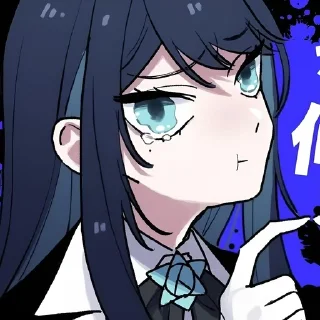 🫐 emoji ADO 🫐 -- by @shikoriwq Telegram sticker 7 of 100