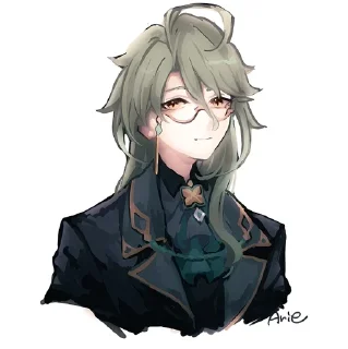🌟 emoji Бай чжу @Aimee_omoide Telegram sticker 17 of 48