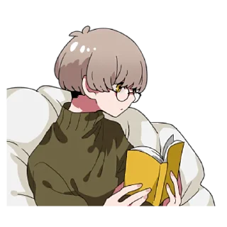 Sticker from Тёмный и Светлый Кун 2 @nyasticks