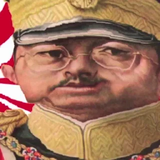 🥴 emoji Japanese empire Telegram sticker 8 of 32