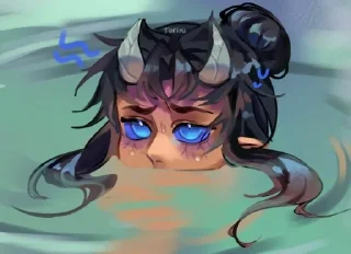 💧 emoji Айзецу Telegram sticker 3 of 30