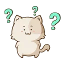 ❓ emoji Neko-Chan @IMG2D Telegram sticker 13 of 22