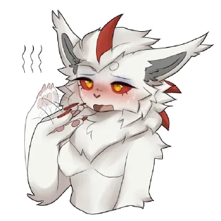 🍆 emoji Neko Chan @neko_chan_creations Telegram sticker 9 of 44