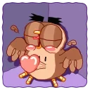 Sticker from Wally the Owl