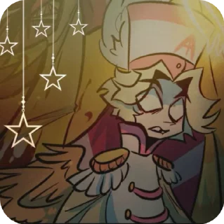 🌟 emoji БОЛЬШЕ ⇨ @CLOOBHUB АВЕЛЬ ОТЕЛЬ ХАЗБИН HAZBIN HOTEL Telegram sticker 16 of 26