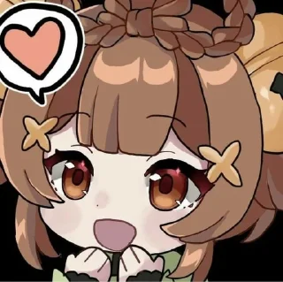 💗 emoji YaoYao Telegram sticker 9 of 13