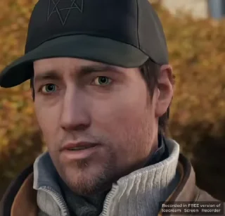😳 emoji Aiden Pearce (Watch Dogs 1) Telegram sticker 1 of 51