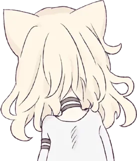 🙈 emoji БОЛЬШЕ ⇨ @EVERYSTICK АНИМЕ ANIME TG ТГ Telegram sticker 9 of 52