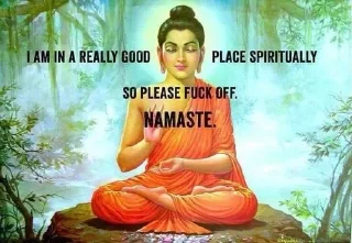 🖕 emoji Buddhist memes by @z05_a Telegram sticker 22 of 120