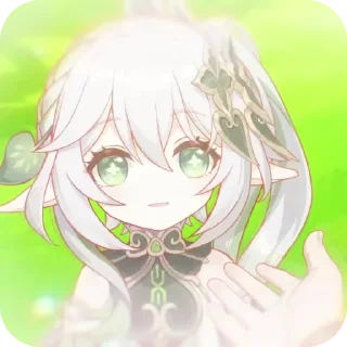 🌟 emoji anim。nahida by @l1achan Telegram sticker 7 of 33