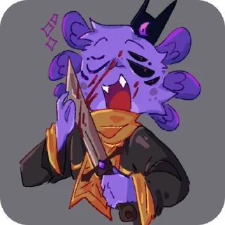 🔪 emoji Стикерпак с Шамурой by @FrosyMost Telegram sticker 17 of 30